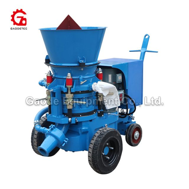 GAODETEC GZ-3ER Reliable Refractory Gunning Machine With ABB Frequency Converter For Spraying Applic